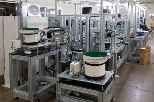 차량시트 MOTOR조립 라인